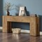 70.8" Sturdy Wooden Console Sofa Table for Hallway and Living Room